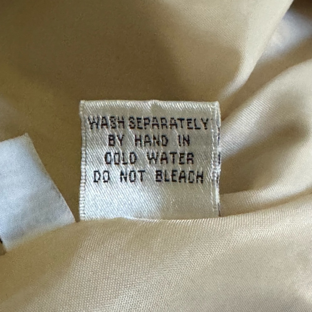 SAGA Pleated Cottagecore Lagenlook Adjustable Drawstring Hem Champagne Skirt - Picture 7 of 16